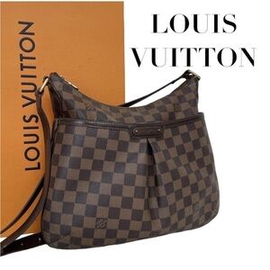 Louis Vuitton Dark Brown Checkered Shoulder Bag
